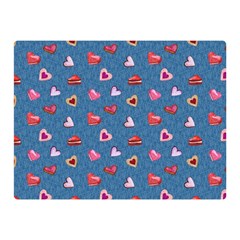 Sweet Hearts Double Sided Flano Blanket (mini)  by SychEva