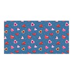 Sweet Hearts Satin Wrap Front