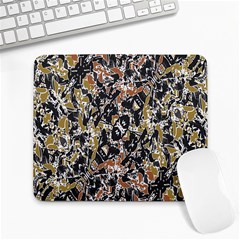 Modern Camo Tropical Print Design Large Mousepads by dflcprintsclothing