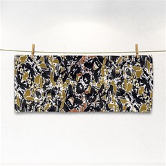 Modern Camo Tropical Print Design Hand Towel