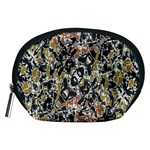 Modern Camo Tropical Print Design Accessory Pouch (Medium) Front