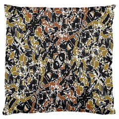 Modern Camo Tropical Print Design Standard Flano Cushion Case (two Sides)