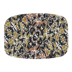 Modern Camo Tropical Print Design Mini Square Pill Box by dflcprintsclothing