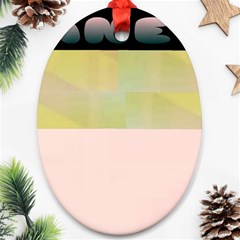 Janet 1 Ornament (oval) by Janetaudreywilson