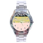 Janet 1 Stainless Steel Analogue Watch Front