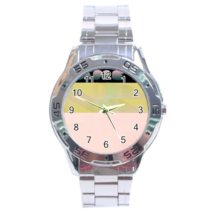 Janet 1 Stainless Steel Analogue Watch