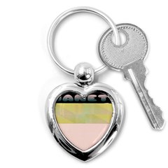 Janet 1 Key Chain (heart) by Janetaudreywilson