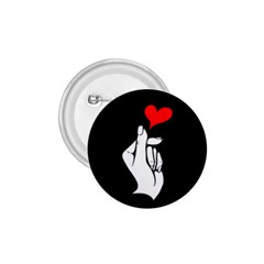 Fingerheart  1 75  Button