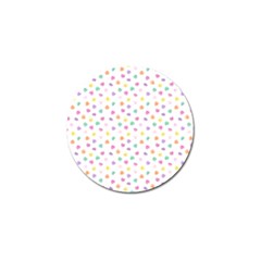 Valentines Day Candy Hearts Pattern - White Golf Ball Marker