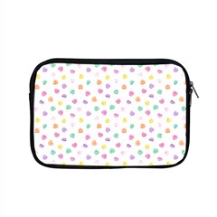 Valentines Day Candy Hearts Pattern - White Apple Macbook Pro 15  Zipper Case