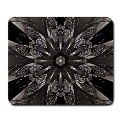 Mechanical Mandala Large Mousepads by MRNStudios