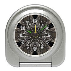 Mechanical Mandala Travel Alarm Clock by MRNStudios