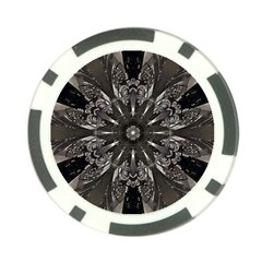 Mechanical Mandala Poker Chip Card Guard (10 Pack) by MRNStudios