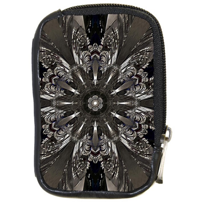 Mechanical Mandala Compact Camera Leather Case