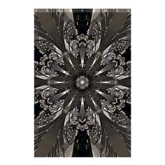 Mechanical Mandala Shower Curtain 48  X 72  (small)  by MRNStudios