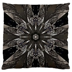 Mechanical Mandala Standard Flano Cushion Case (two Sides) by MRNStudios