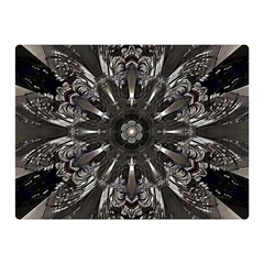 Mechanical Mandala Double Sided Flano Blanket (mini)  by MRNStudios