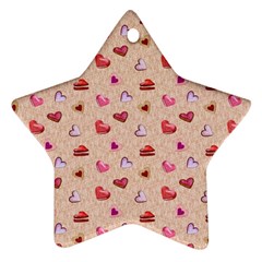 Sweet Heart Ornament (star)