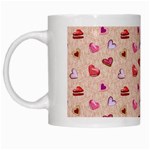 Sweet Heart White Mugs Left