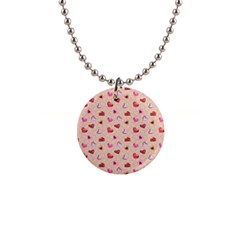 Sweet Heart 1  Button Necklace by SychEva