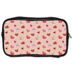 Sweet Heart Toiletries Bag (two Sides) by SychEva