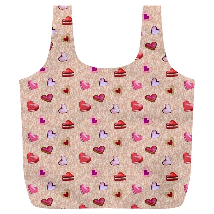 Sweet Heart Full Print Recycle Bag (XL)