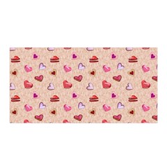 Sweet Heart Satin Wrap by SychEva