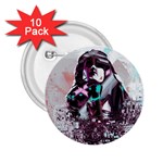 Merlot Lover 2.25  Buttons (10 pack)  Front