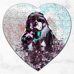 Merlot Lover Jigsaw Puzzle (heart) by MRNStudios