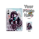 Merlot Lover Playing Cards 54 Designs (Mini) Front - Spade2