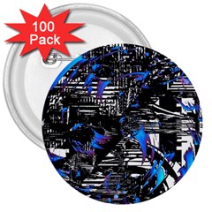 Spin Cycle 3  Buttons (100 Pack)  by MRNStudios