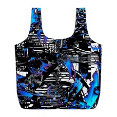 Spin Cycle Full Print Recycle Bag (l) by MRNStudios