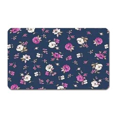 Flowers Pattern Magnet (rectangular) by Sparkle