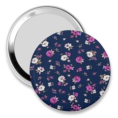 Flowers Pattern 3  Handbag Mirrors by Sparkle