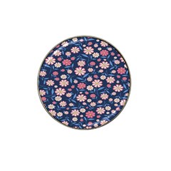 Flowers Pattern Hat Clip Ball Marker by Sparkle