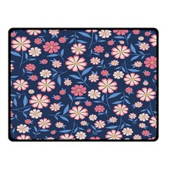 Flowers Pattern Fleece Blanket (small) by Sparkle