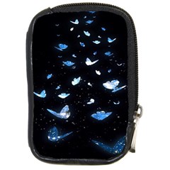 Sparkle Butterfly Compact Camera Leather Case by Sparkle