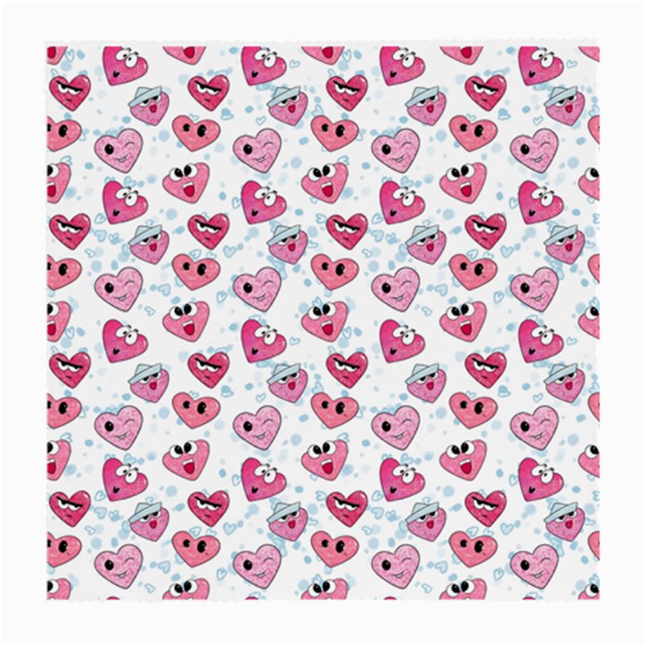 Funny Hearts Medium Glasses Cloth (2 Sides)