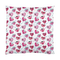 Funny Hearts Standard Cushion Case (one Side) by SychEva