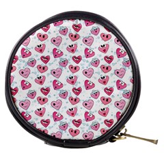 Funny Hearts Mini Makeup Bag by SychEva