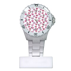 Funny Hearts Plastic Nurses Watch by SychEva