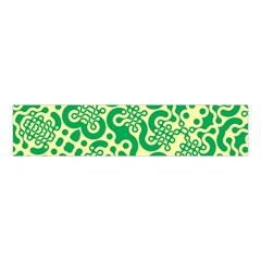 Liquid Art Pouring Abstract Seamless Pattern Lover Green Maze Velvet Scrunchie