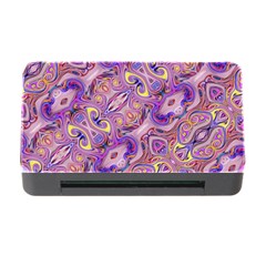 Liquid Art Pouring Abstract Seamless Pattern Tiger Eyes Memory Card Reader With Cf by artico