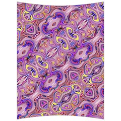 Liquid Art Pouring Abstract Seamless Pattern Tiger Eyes Back Support Cushion by artico