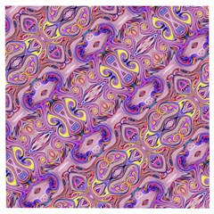 Liquid Art Pouring Abstract Seamless Pattern Tiger Eyes Wooden Puzzle Square by artico