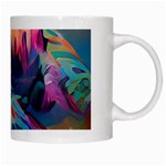 Colorful mountains White Mugs Right