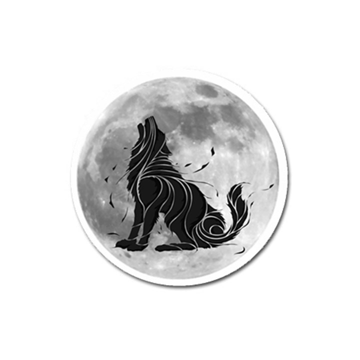 Lobo-lunar Magnet 3  (Round)