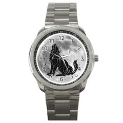 Lobo-lunar Sport Metal Watch by mundodeoniro