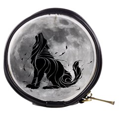 Lobo-lunar Mini Makeup Bag by mundodeoniro