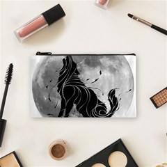 Lobo-lunar Cosmetic Bag (small) by mundodeoniro